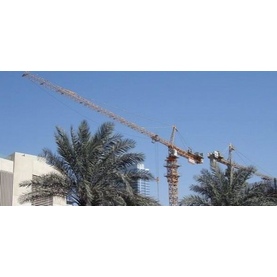 Башенный кран SYM К50/50 (QTZ 450) с оголовком стрелы