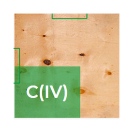 Фанера березовая ФСФ сорт C(4)