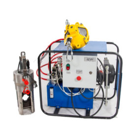 Гидравлический пресс для обжима арматуры